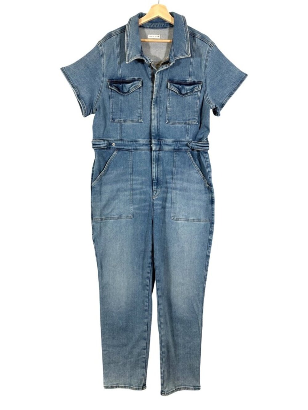 Good American Fit For Success Bootcut Jumpsuit Size 5 US XXL